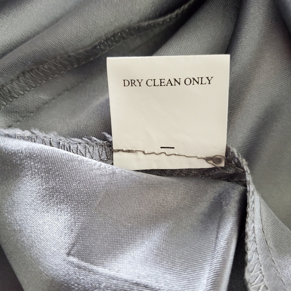 Dove and Dahlia Long Romantic Slate Grey Maxi Dress Size 4 - Picture 9 of 10